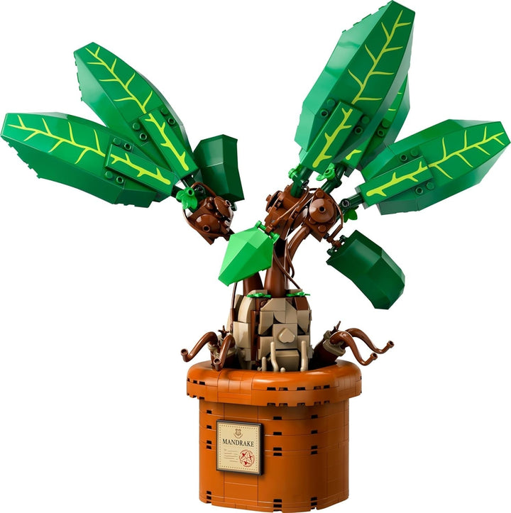 LEGO Harry Potter Magic Potion Plant: Mandrake, jucărie plantă cu ghiveci, cadou magic pentru fete, băieți și toți fanii, set de joacă pentru copii imaginativi, decorațiuni interioare 76433 Seturi de constructie Besuche den LEGO-Store