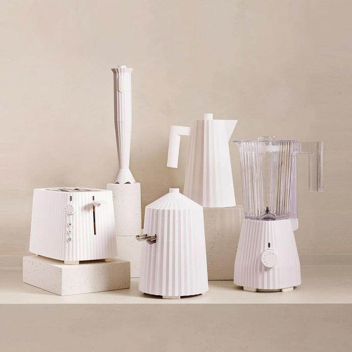 Alessi Plissé MDL09 W - Blender cu o carafă gradată, rășină termoplastică, Bucatarie Naty Shop