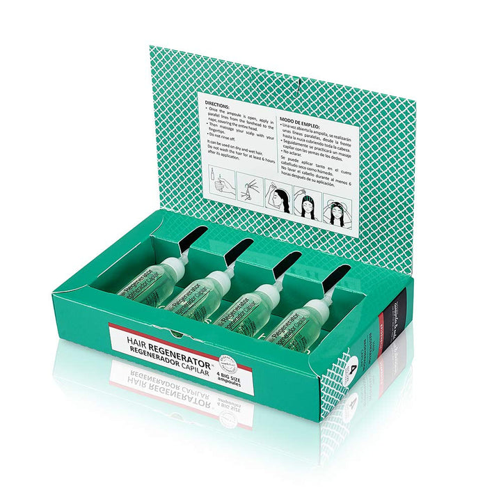 Nuggela & Sulé Regenerator de păr fiole, crește densitatea și rezistența părului Ingrijire par Nuggela