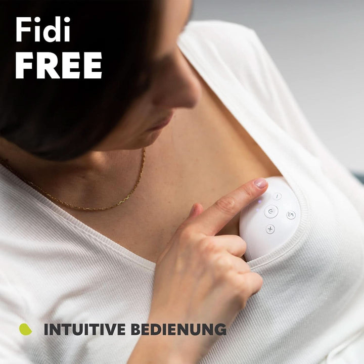 Pompa electrică de sân LIONELO Fidi Free 2, mod masaj, 5 niveluri de intensitate Accesorii Hrana si Alaptare Bebe Naty Shop