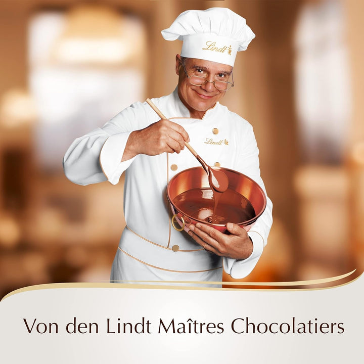 Ciocolata Lindt – Cutie de praline cu 19 praline de nuci în 8 sortimente, 200 grame Bomboane de Ciocolata Naty Shop