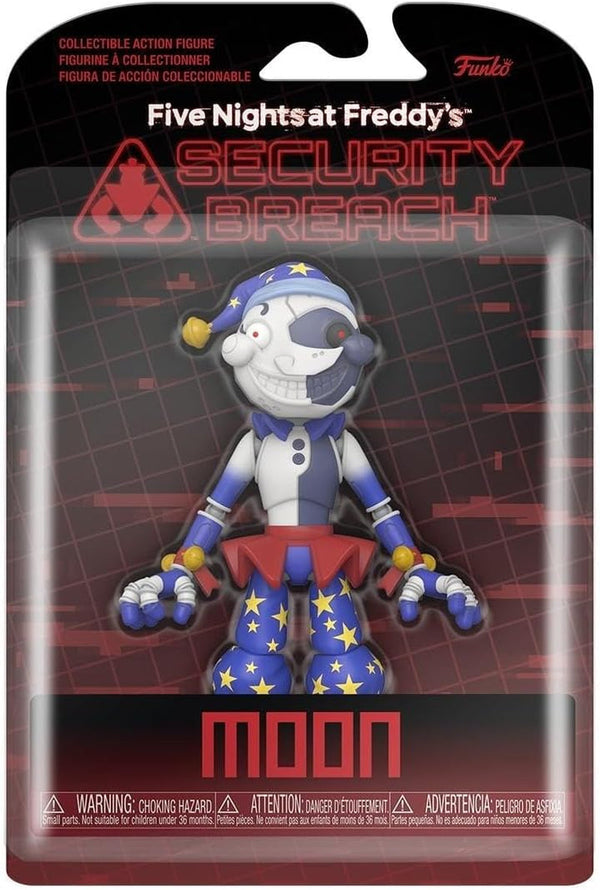 Funko Action Figure: Five Nights at Freddy'S (FNAF) SB - Moon - Obiect de colecție - Idee de cadou - Marfă oficială - Pentru băieți, fete, copii și adulți - Fanii jocurilor video Action figures Naty Shop Caracter