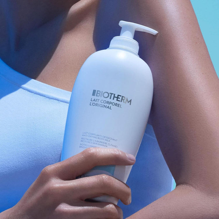 Biotherm Lait Corporel L'Original, Loțiune de corp hidratantă cu plancton, 400 ml Cosmetice si Infrumusetare Naty Shop