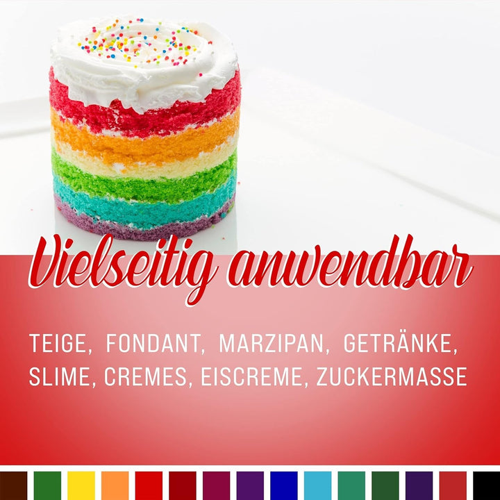 Belissia, coloranti alimentari lichizi, diverse cantitati si culori Coloranti Alimentari Naty Shop