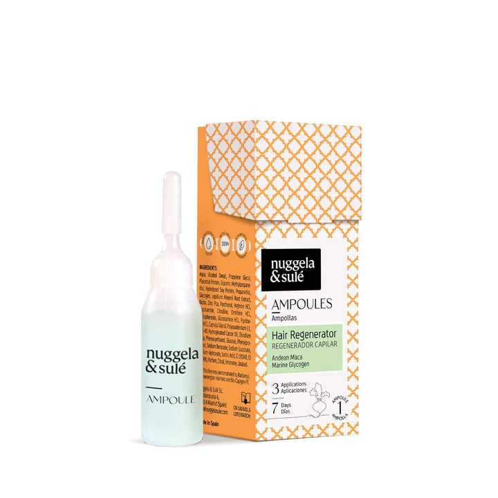 Nuggela & Sulé Regenerator de păr fiole, tratament de 1 săptămână, 10 ml Ingrijire par Nuggela Default Title
