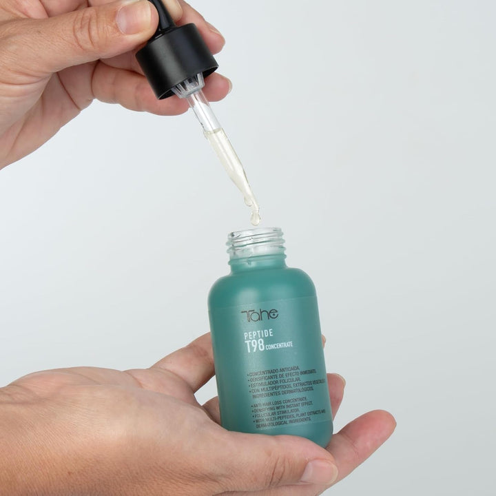 Peptide T98 Concentrat de îngroșare al părului cu multipeptide, efect imediat, 50 ml Ingrijire par Peptide T98
