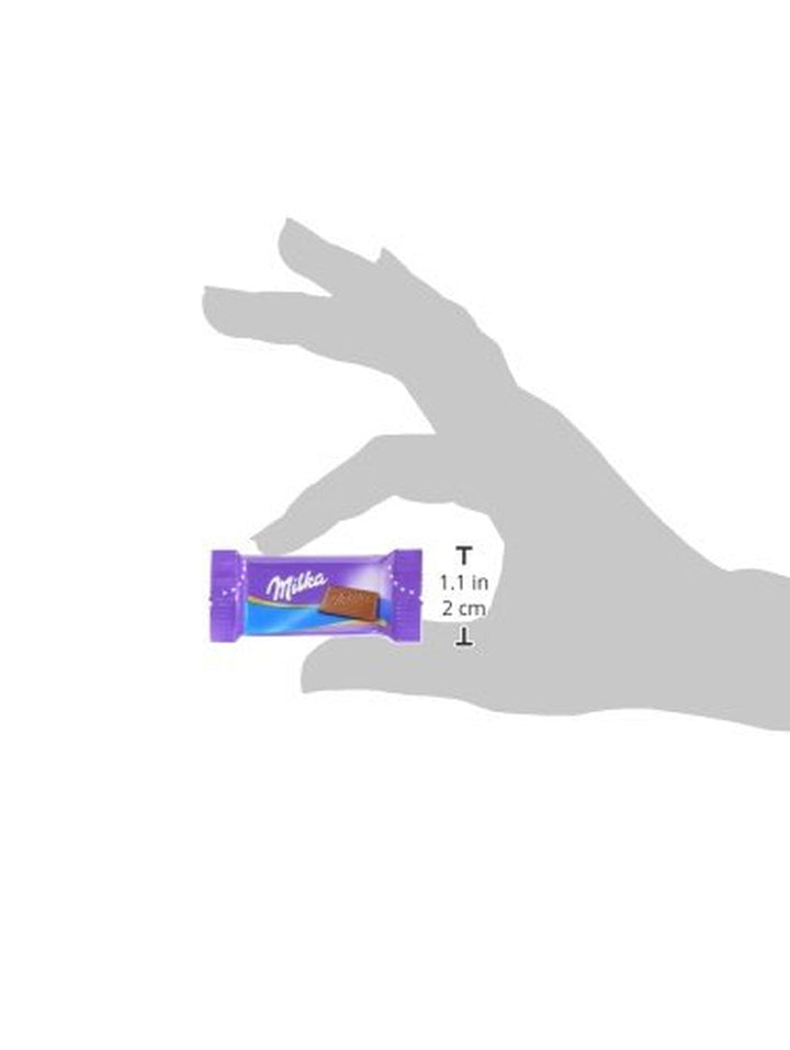 Milka Naps Alpine Milk 1 kg, mini tablete de ciocolată Bomboane de Ciocolata Naty Shop