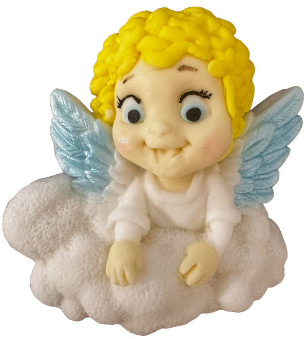 Decoratiune comestibila din zahar, Ingeras Decoratiuni din Pasta de Zahar Naty Shop
