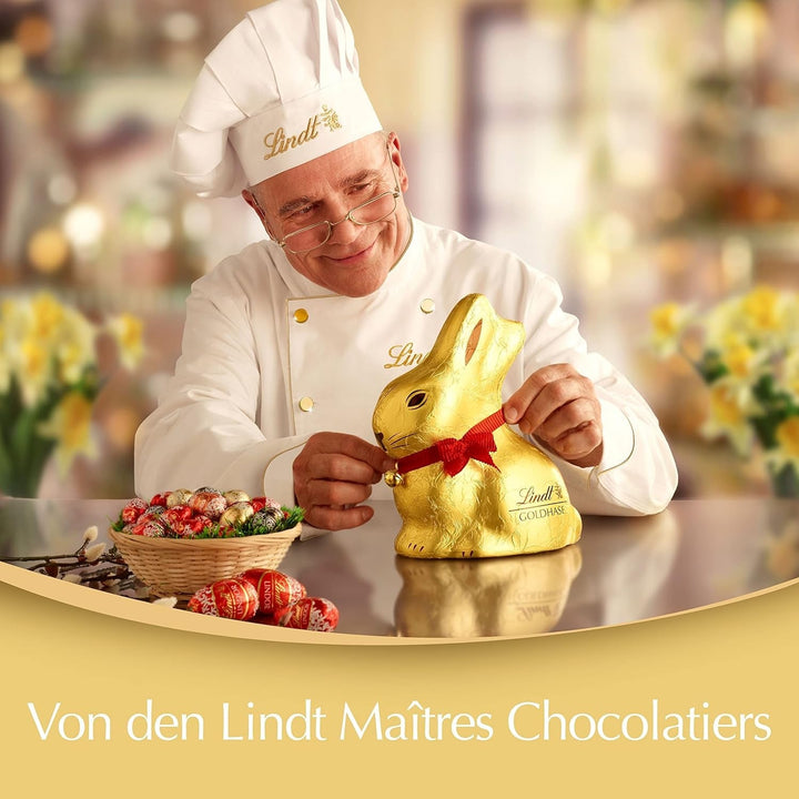 Mix de ouă de ciocolată Lindt | 1775 grame | Cutii cu 4 tipuri de ouă de ciocolată Bomboane de Ciocolata Naty Shop