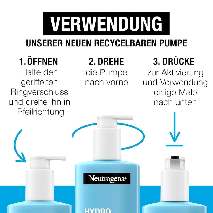 Neutrogena Hydro Boost Ultra-Light Formula Bodylotion Gel pentru piele fină, 250 ml Cosmetice si Infrumusetare Naty Shop