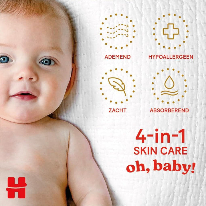 Scutece Huggies Extra Care, mărimea 3 (4-9 kg), pachet de 96 Mama si Copilul Naty Shop