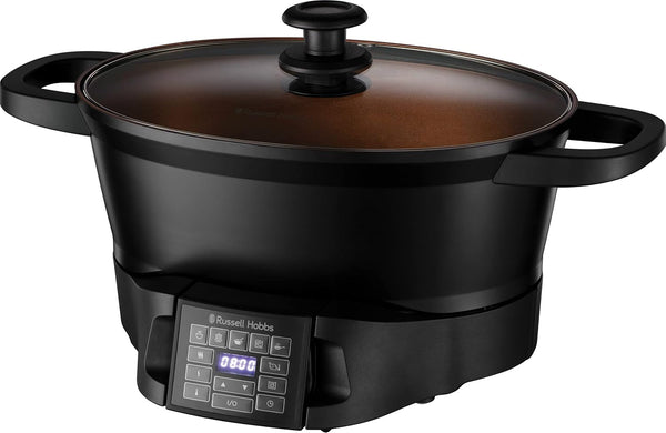 Multicooker Russell Hobbs 6.5L, afișaj digital, 8 funcții de gătit Slow Cooker Naty Shop Default Title