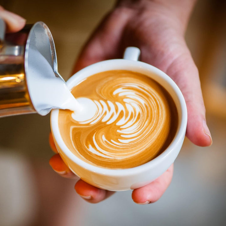 Der-Franz Espresso Organic Coffee, Intensitate 5/5, Arabica și Robusta organice, boabe întregi Cafea Naty Shop