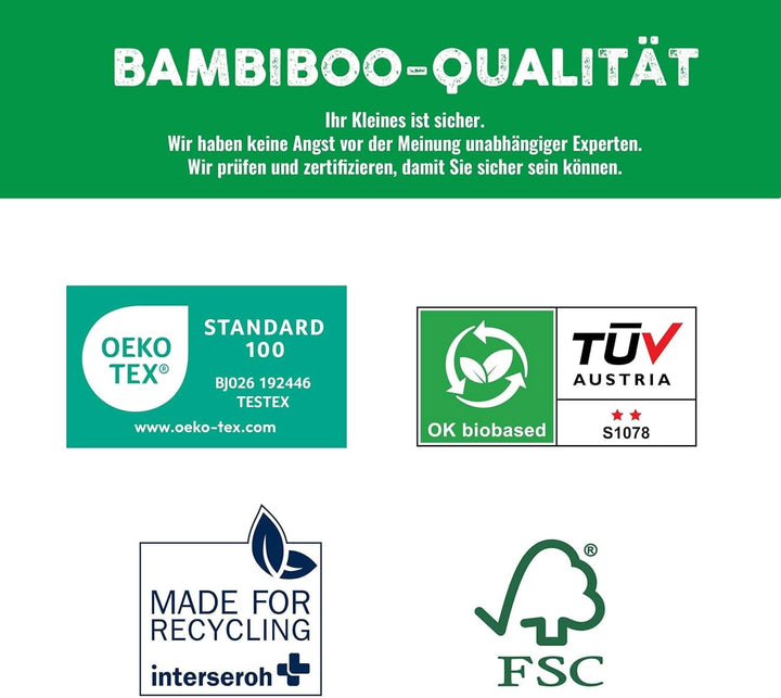 Bambiboo Scutece de unică folosință, prietenoase cu pielea, cu fibre fine de bambus - pantaloni scutece de unică folosință Mama si Copilul Naty Shop