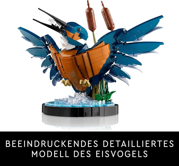 LEGO Icons Kingfisher Model Building Set pentru adulți, figură de pasăre pentru camera de zi sau birou, decorațiuni pentru casă și birou, cadou pentru iubitorii de păsări și ornitologi, femei și bărbați 10331 Seturi de constructie Besuche den LEGO-Store