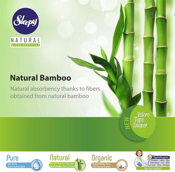 SOHO, Scutece pentru copii, fabricate din bumbac organic și extract de bambus, confort și senzatie de uscat Mama si Copilul Naty Shop