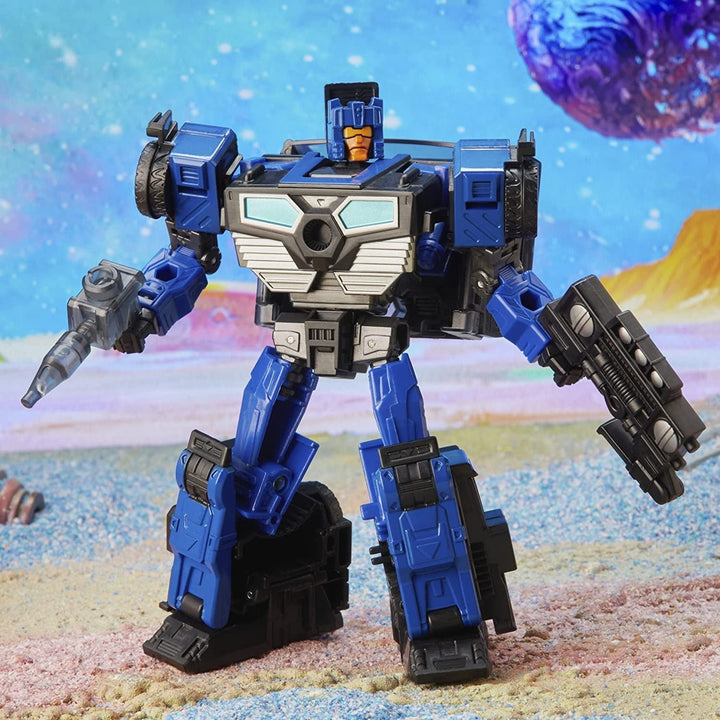Transformers Generations Legacy Toy 14 Cm Large Deluxe Crankcase Action Figure, varsta 8+ Action figures Naty Shop