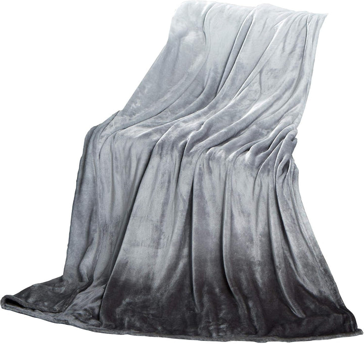 Celinatex pătură pufoasă 150 X 200 Cm albastru deschis pătură canapea cald pătură moale microfibră Fleece Oeko-Tex Montreal Paturi si Cuverturi Besuche den CelinaTex-Store Gradient de culoare gri 150 X 200 Cm