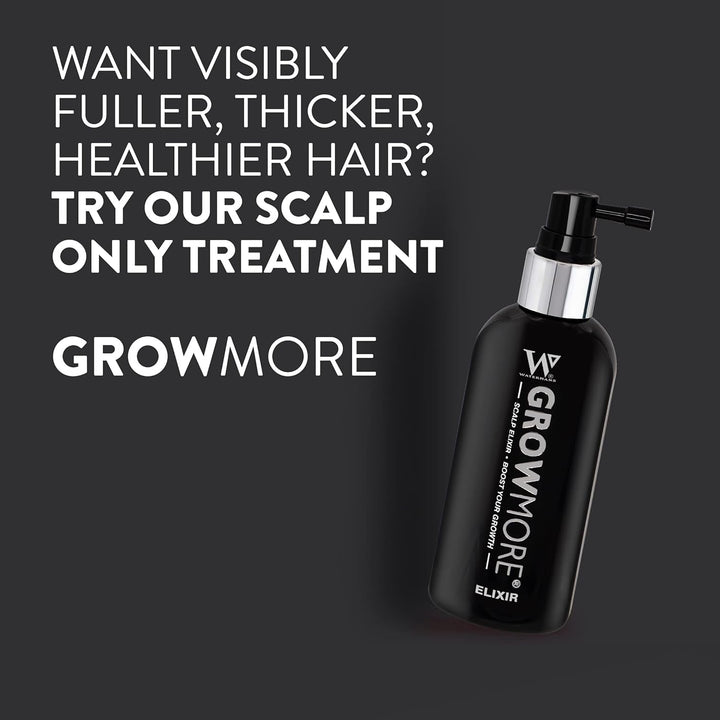 Watermans Grow More Elixir ser de creștere a părului - Întărește rădăcinile părului - Promovează creșterea părului - Pentru femei și bărbați Ingrijirea parului Naty Shop