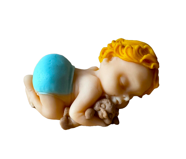 Decoratiune comestibila din zahar, Bebelus Decoratiuni din Pasta de Zahar Naty Shop