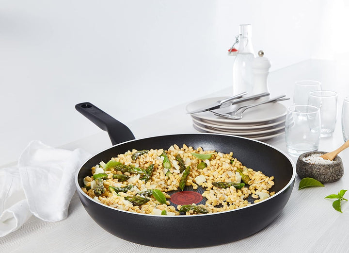 Tefal C27808 Generous Cook Tigaie 32 cm, acoperire antiaderentă, baza Thermo-Fusion, toate tipurile de plită cu inducție Oale si Tigai Naty Shop