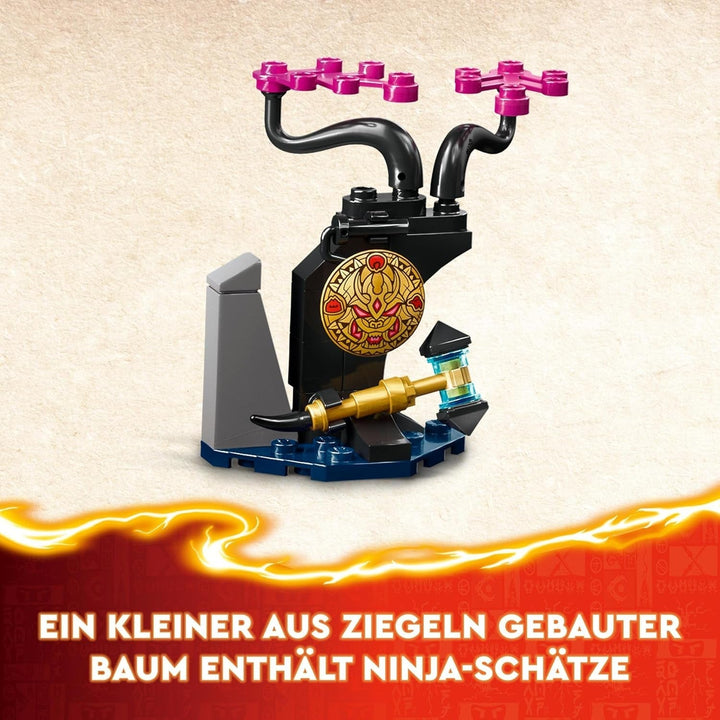 LEGO NINJAGO Egalt Maestrul Dragon, Set Ninja cu jucărie Dragon și 5 figuri, inclusiv Lloyd și NYA, Maestrul Dragon, cadou pentru băieți și fete de la 8 ani 71809 Seturi de constructie Besuche den LEGO-Store