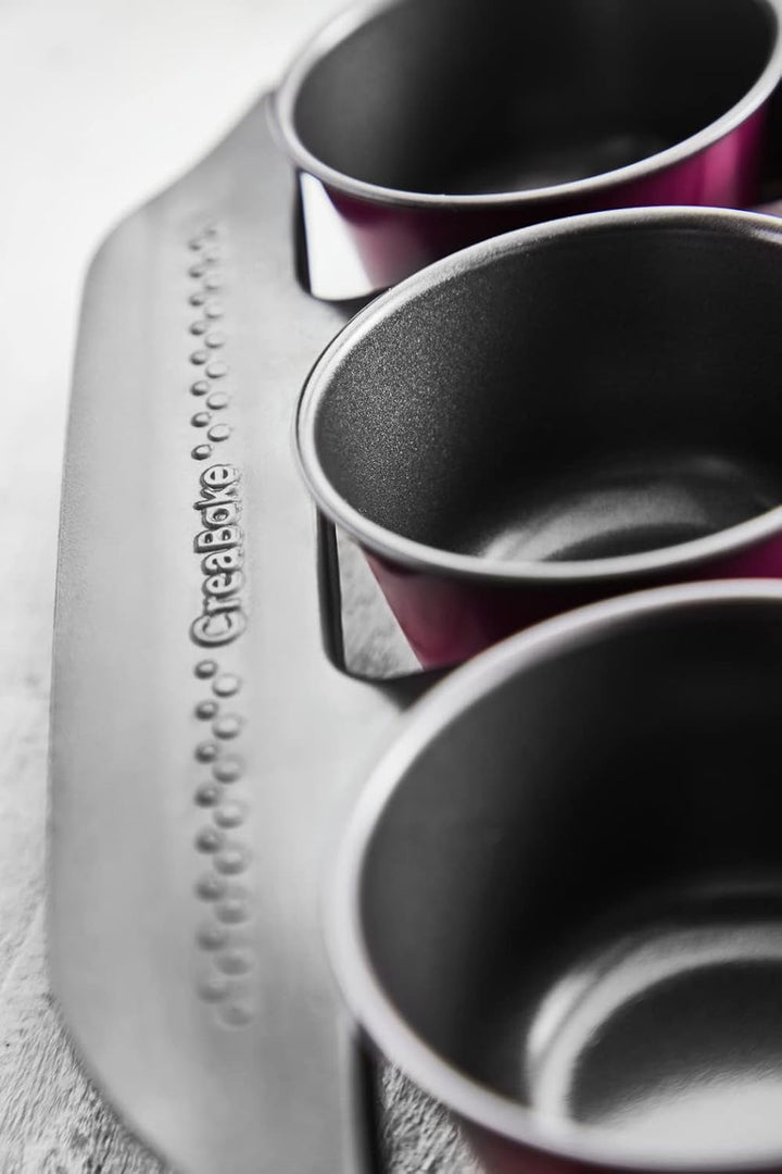 Tefal Creabake J3040104 Kuchenform, 9 Mulden, Antihaftbeschichtung, Austauschbar, Perfektes Backen, Kreative Und Leckere Rezepte, Nicht Kompatibel Mit Cake Factory, Creabake Matrite si tavi pentru copt Naty Shop