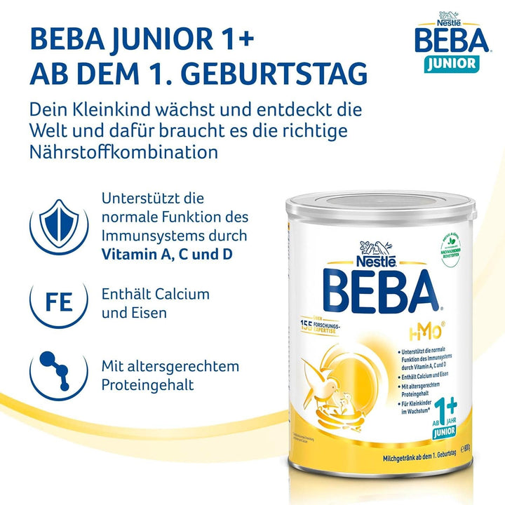 Nestle BEBA JUNIOR 1, formula lapte de la 1 an Mama si Copilul Naty Shop