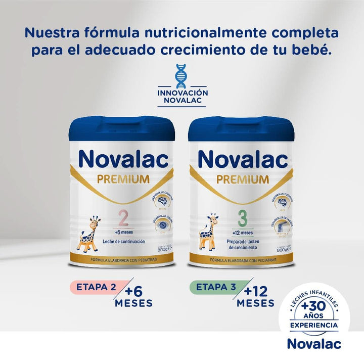 Novalac Premium 2 Messenger, lapte praf, 800 grame Mama si Copilul Naty Shop