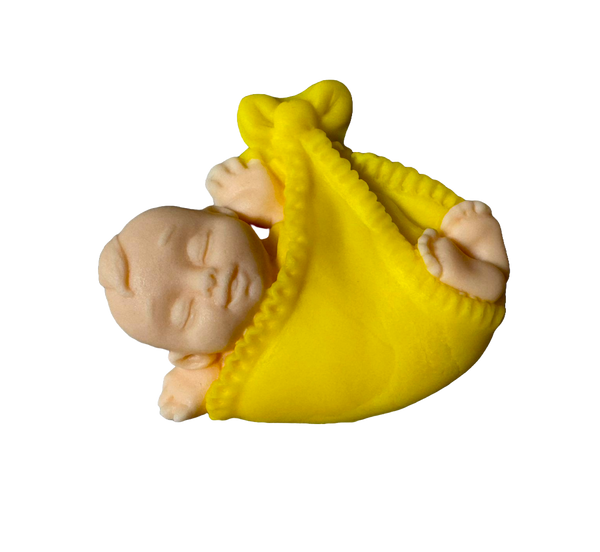 Decoratiune comestibila din zahar, Bebelus Decoratiuni din Pasta de Zahar Naty Shop