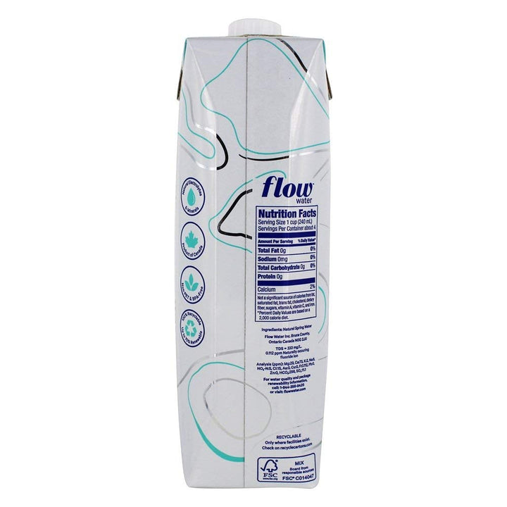 Alkaline Spring Water, 100% Naturally Alkaline, 1L (33.8 Fl Oz) Apa USA Naty Shop