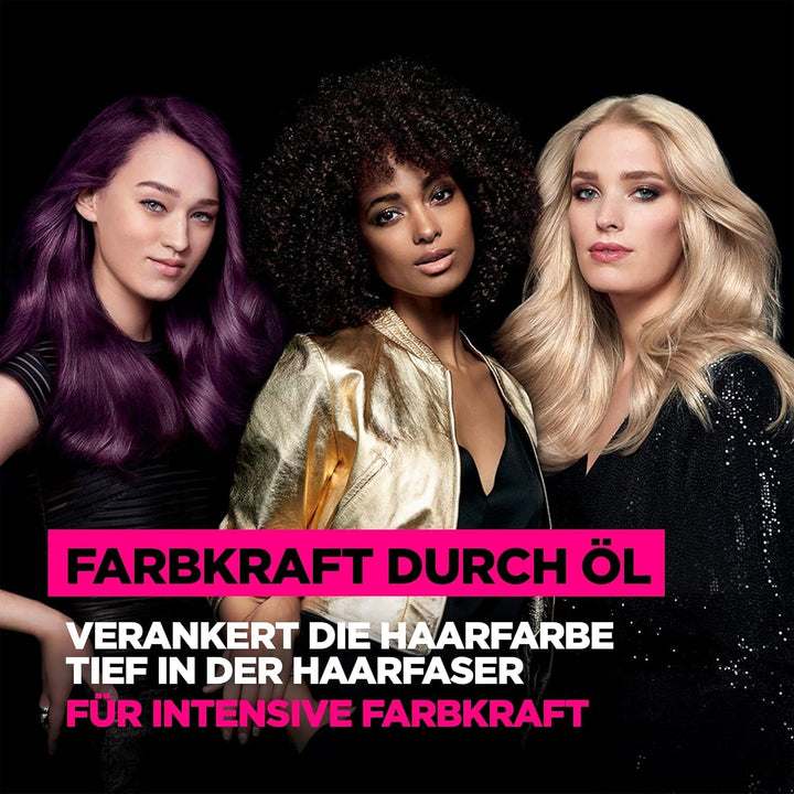 Garnier Olia Hair Colour 6.0 Light Brown + True Treasures Repair Treatment (340ml) pentru păr deteriorat - colorare fără amoniac, uleiuri naturale, acoperire păr gri, miere și ceară de albine, mai puțină rupere a părului Vopsea pentru par Naty Shop