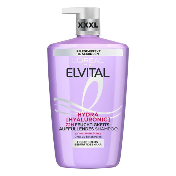 L'Oréal Paris, Șampon hidratant XXL pentru păr strălucitor Duș și baie L'Oréal Paris 1 Litru