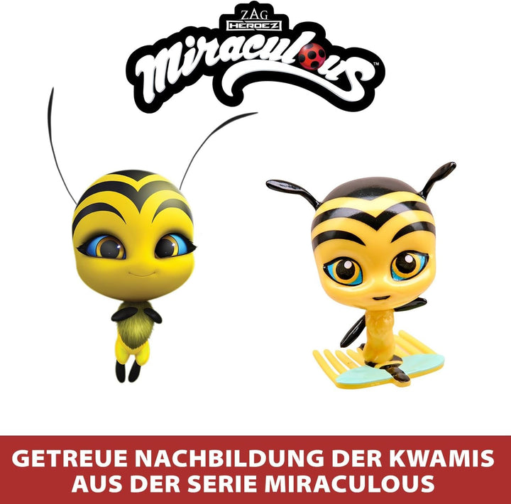 Bandai - Miraculous - Pachet de 8 Kwamis - Colecția de mini figurine Miraculous - Joc Miraculous Box Set de 8 Kwamis - Little Sweet Miraculous Ladybug Figures - Jucării de la 4 ani - P50532 Action figures Naty Shop
