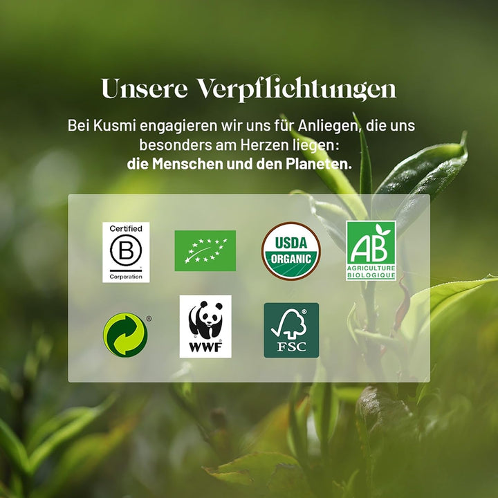 Kusmi Tea - Aquarosa - Ceai de fructe organic cu hibiscus, fructe negre și fructe roșii - Ceai de hibiscus fără cofeină - Cald sau rece - Ceai vrac - Cutie metalică de 100 g - Cantitate pentru aproximativ 50 de cești