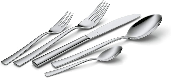 WMF Philadelphia set de tacâmuri pentru 12 persoane, 60 de piese, cuțite monobloc, oțel inoxidabil Cromargan Bucatarie Naty Shop
