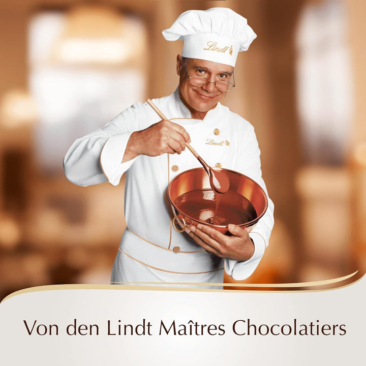 Lindt - Praline Hochfein, 20 de praline în 11 sortimente delicioase cu și fără alcool, 200 grame Naty Shop