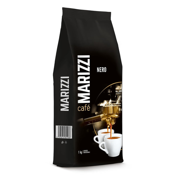 MARIZZI® Marrone - 1Kg - boabe de cafea 100% Arabica, aromă distinctă ușor dulce Cafea Naty Shop Nero 1 Kg