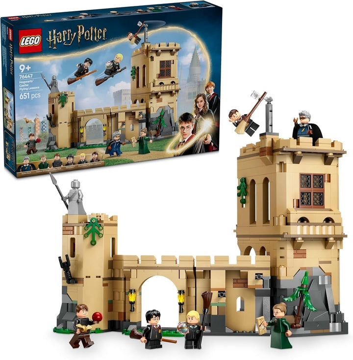 Castelul Hogwarts LEGO Harry Potter: Lecții de zbor, set de joacă de aventură cu 6 minifigurine de colecționat, inclusiv Draco Malfoy și profesorul Mcgonagall, set de joacă de rol pentru băieți și fete de la 9 ani 76447 Seturi de constructie Besuche den LEGO-Store Titlu implicit