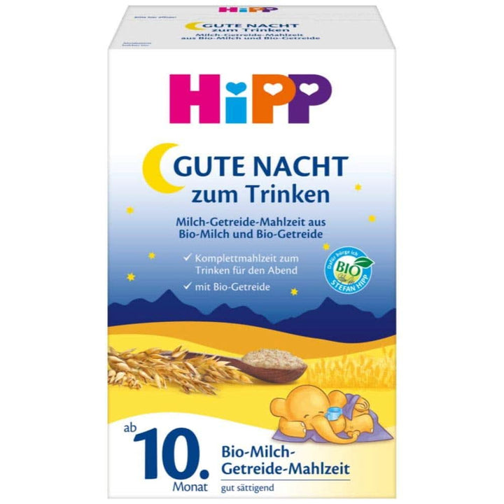 Hipp BIO, lapte pentru copii, pachet de 4 (4 x 600 g) Mama si Copilul Naty Shop Formula Clasica Formula de lapte organic pentru culcare