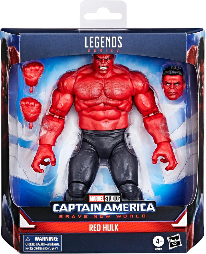 Marvel Legends Series Red Hulk Action Figure (Scară: 15 Cm) Pentru Captain America: Brave New World Action figures Naty Shop