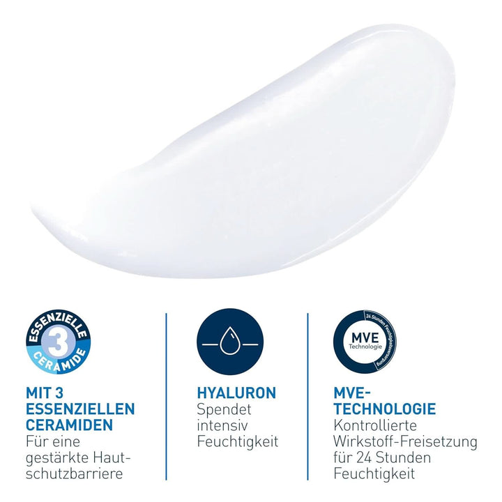 Loțiune de corp Cerave cu pompă dozatoare, potrivită pentru dermatită atopică si piele uscată sau foarte uscată, 236 ml Cosmetice si Infrumusetare Naty Shop