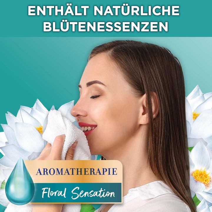 White Giant Universal Trio-Caps Aromatherapy Floral Sensation (120 spălări), Detergent de rufe cu lotus, Detergent pentru rufe grele cu parfum intens Detergenti Rufe Naty Shop