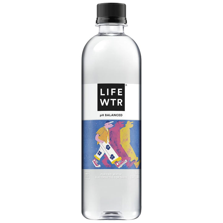 , Premium Purified Water, Ph Balanced with Electrolytes for Taste, 16.9 Fl Oz (Pack of 6) Apa USA Naty Shop