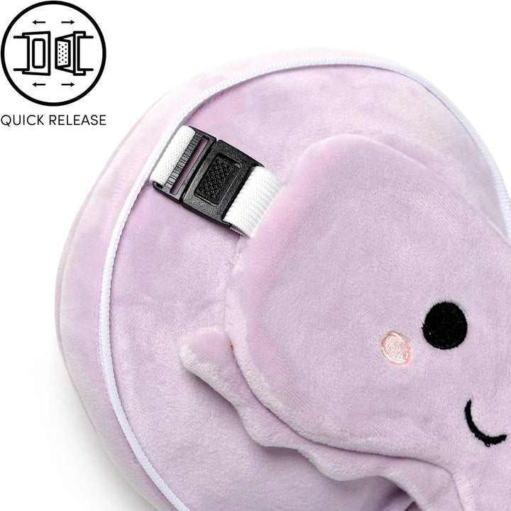 Pernă Puckator, EPS 93% poliester 7% elastan, multicolor, mărime unică Perne calatorie Naty Shop