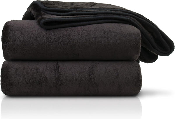 Amago - Pătură confortabilă, aspect cașmir, 180 X 220 cm - Negru Paturi si Cuverturi Besuche den GÃ¶zze-Store Titlu implicit