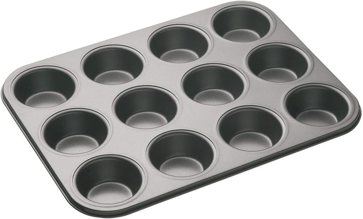 Masterclass 6-Loch-Muffinblech Mit PTFE-, PFOA- Und Bpa-Freiem Antihaftbeschichtung, Robustes 1Mm Dickes Karbonstahlblech, 27 X 18Cm Cupcake-Form Matrite si tavi pentru copt Naty Shop 35 X 27 X 2.5 Cm