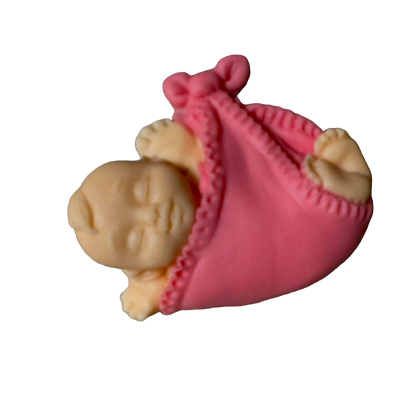 Decoratiune comestibila din zahar, Bebelus Decoratiuni din Pasta de Zahar Naty Shop
