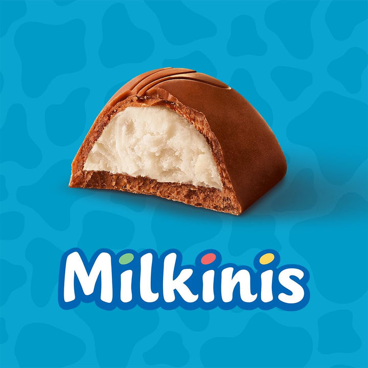 Milka Favourites, 108 praline ambalate individual, sortimente diverse, 1 Kg Bomboane de Ciocolata Naty Shop