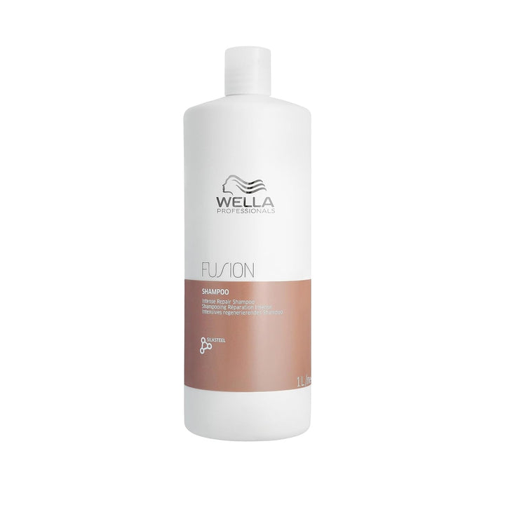 Wella Professionals Fusion Intense Repair - Îngrijire profesională pentru părul rupt Duș și baie Wella Shampon 1 litru